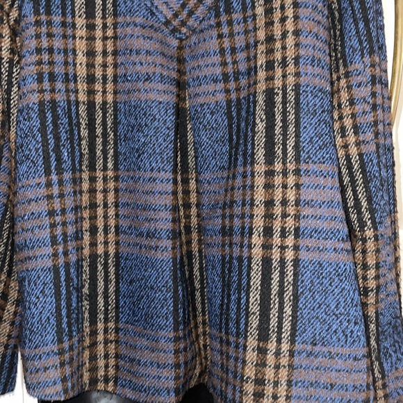 Vintage Dollhouse Tweed Plaid Jacket - Size 12 - Picture 9 of 12